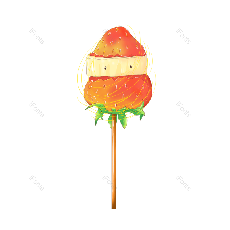 插画图片,简约元素,美食PNG,零食免抠素材